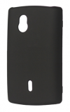 Σκληρή θήκη - Πίσω κάλυμμα Hybrid Back Cover για Sony Ericsson Xperia Mini Pro SK17i σε μαύρο χρώμα